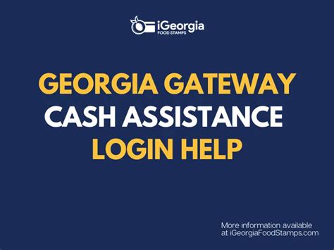 georgia gateway login assistance